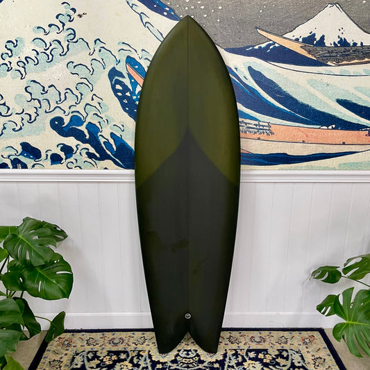 Chocolate Fish - 5'6" Twin Keel Fish