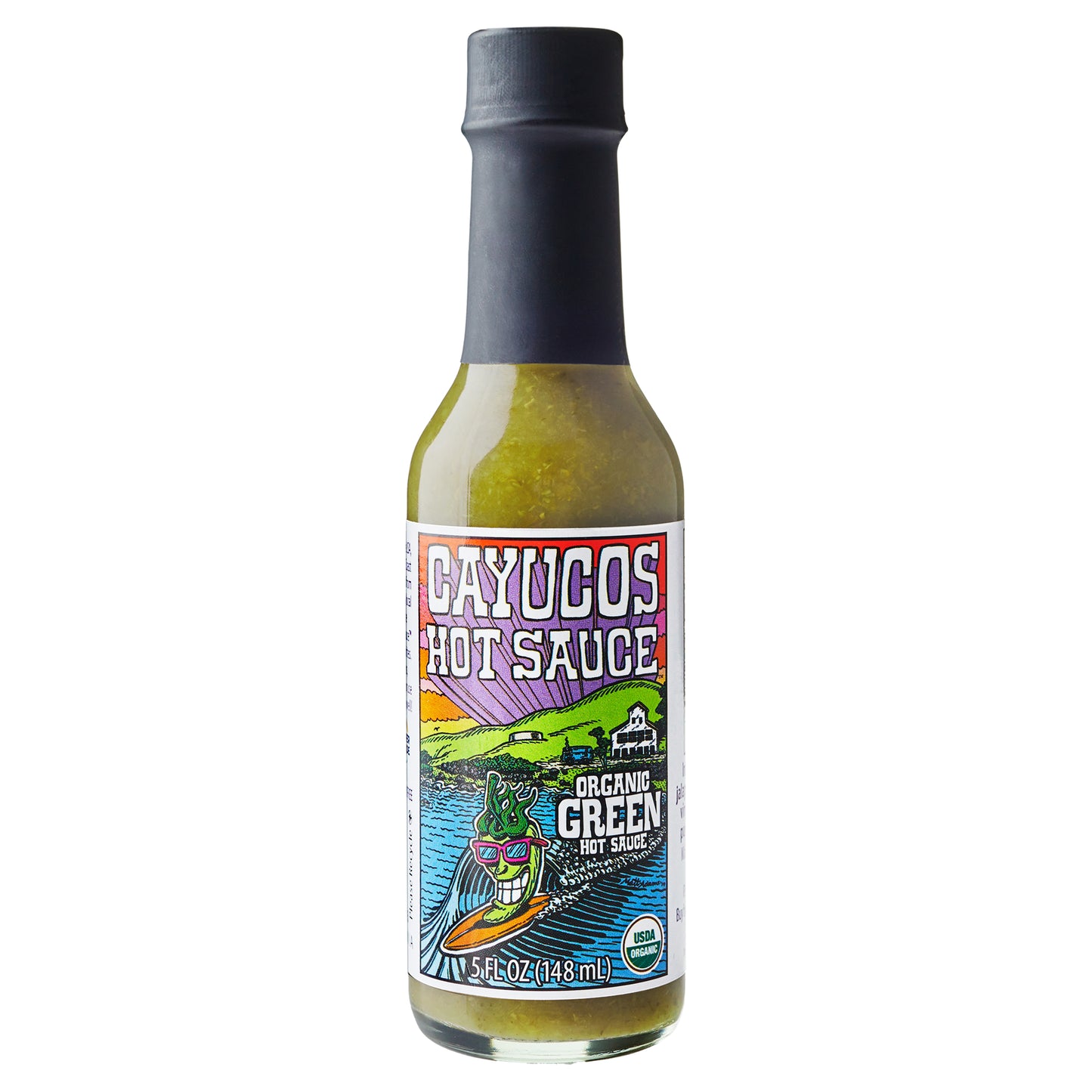 Cayucos Hot Sauce - Green Organic