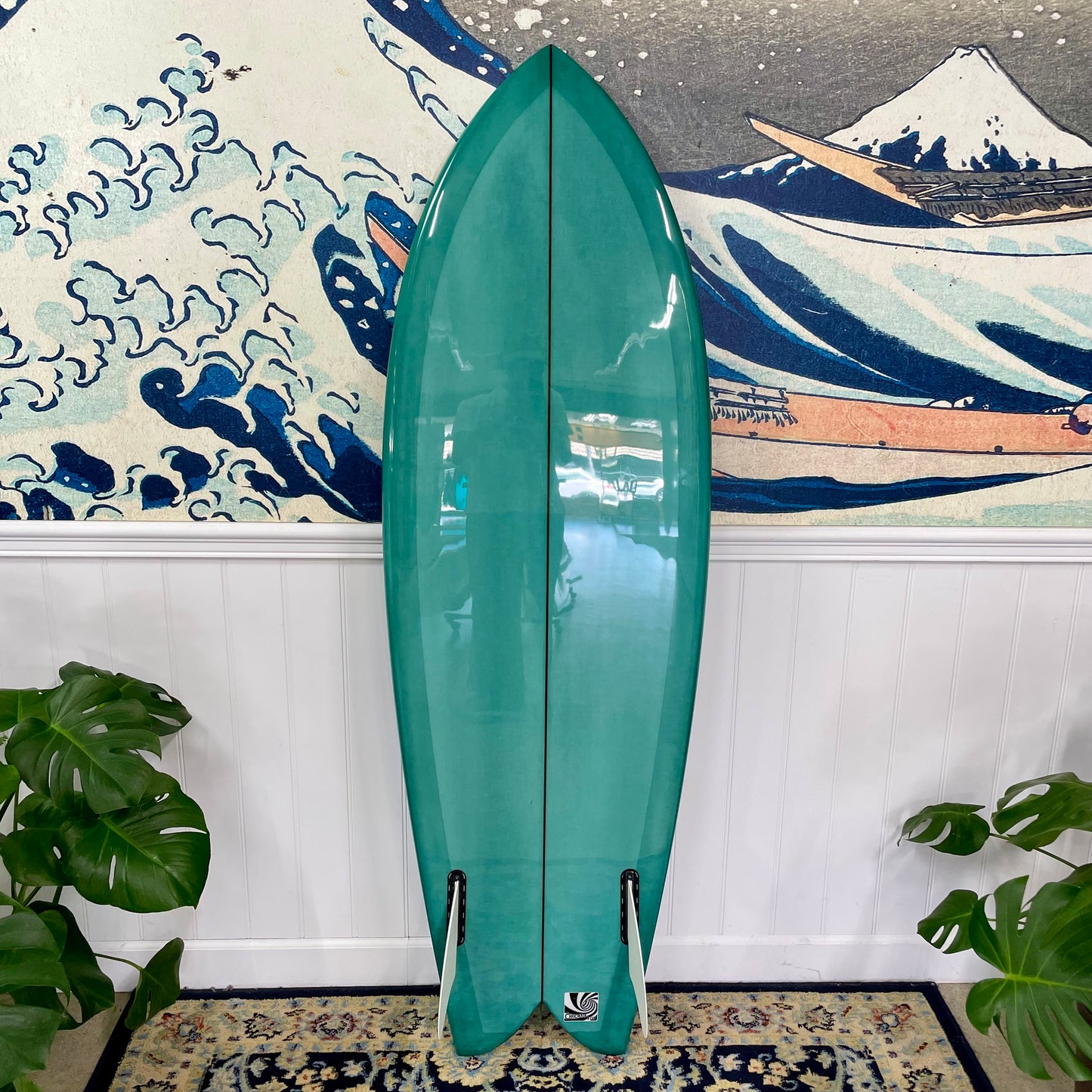 Chocolate Fish - 5'8" Twin Keel Fish