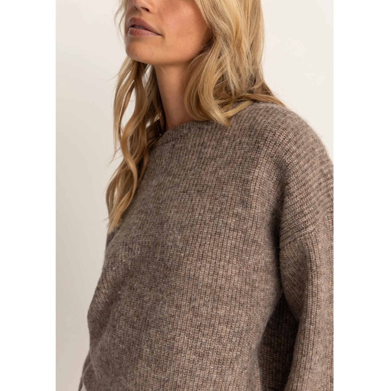 Rhythm | Quinn Knit Jumper | Oatmeal