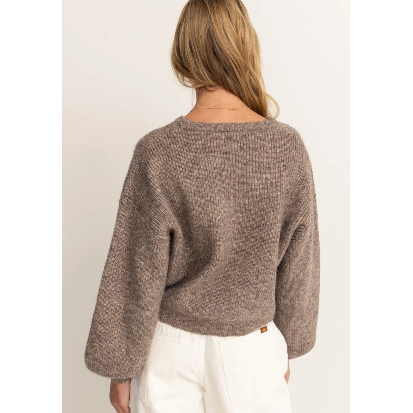 Rhythm | Quinn Knit Jumper | Oatmeal