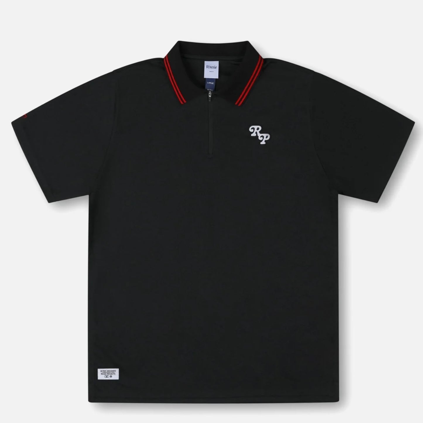 Rivvia Projects | SCHOLAR POLO | BLACK