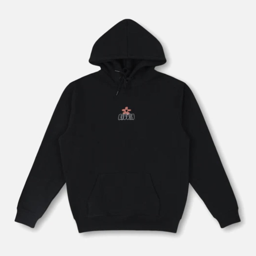 Rivvia Projects | Flower Map Hoodie | Black