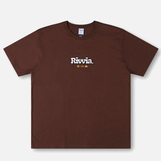 Rivvia Projects | PUFFER T-SHIRT | BROWN