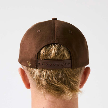 Rivvia Projects | PUFFER CAP | BROWN