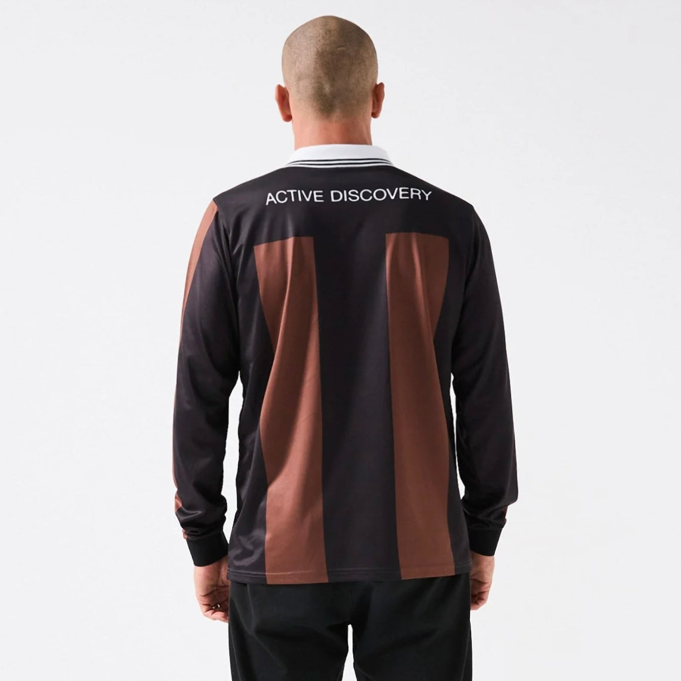 Rivvia Projects | TEAM VV RPL LS POLO | BROWN BLACK