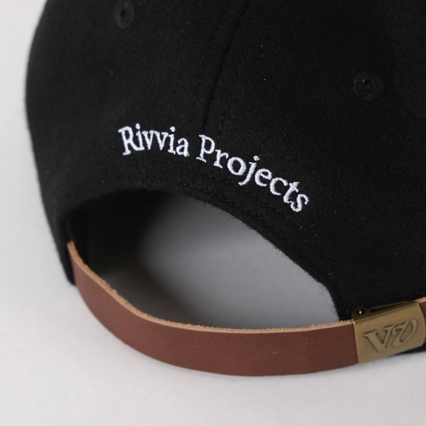 Rivvia Projects | SCHOLAR WOOL CAP | BLACK