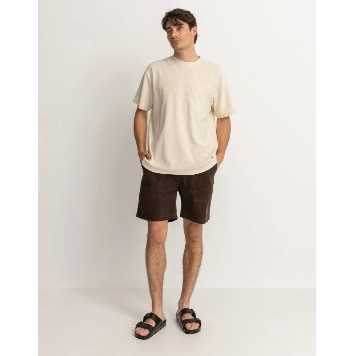 Rhythm | Worn Path Cord Short | Brown