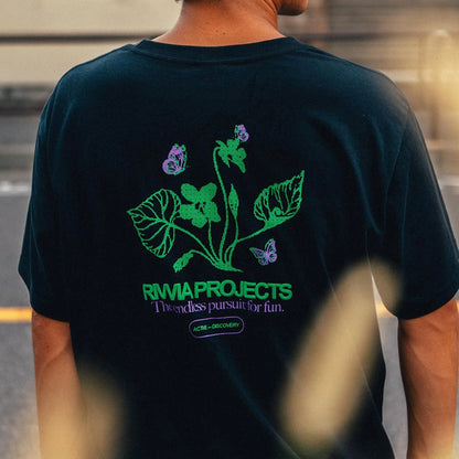 Rivvia Projects | POSITIVE GROWTH T-SHIRT | BLACK