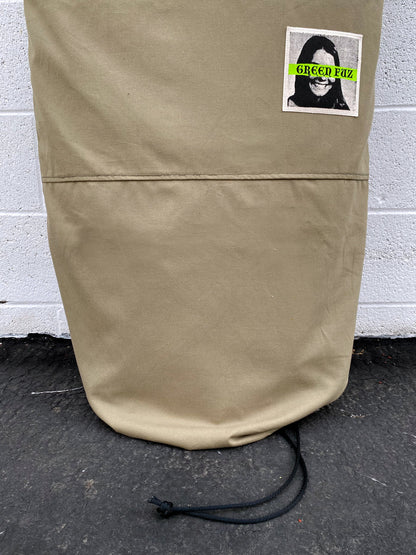 Green Fuz | Army - Short/Mid/Round Canvas Board Bag | 5'6