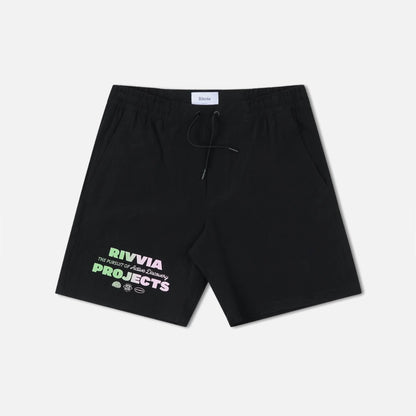 Rivvia Projects | Classic Pursuit Daily Ride Short | BLACK