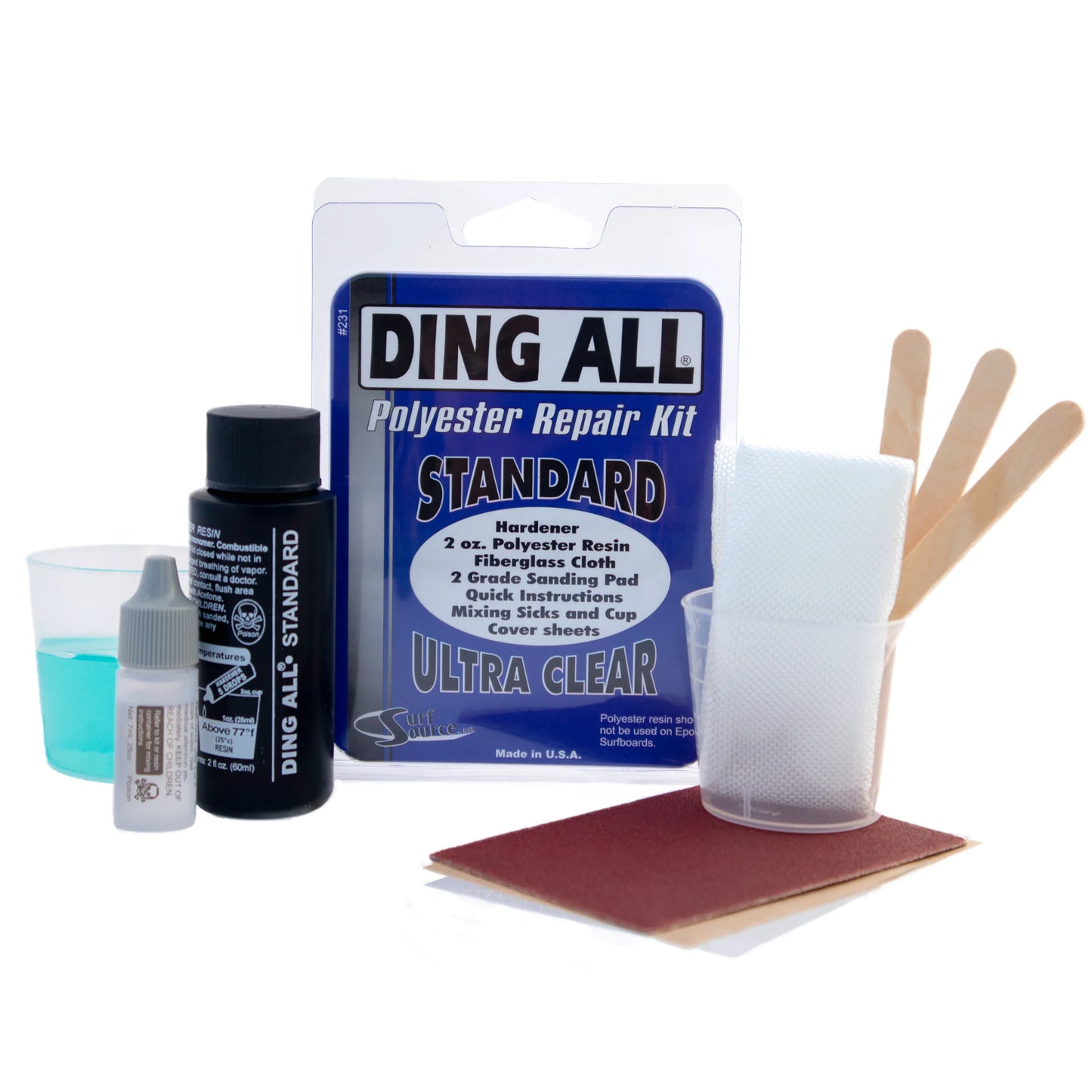 Ding All Standard Repair Kit (poly)