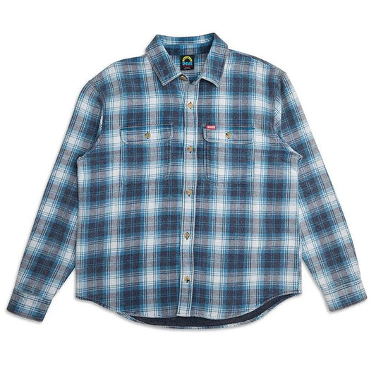 Deus | Vacay Check Shirt | Blue Turquoise