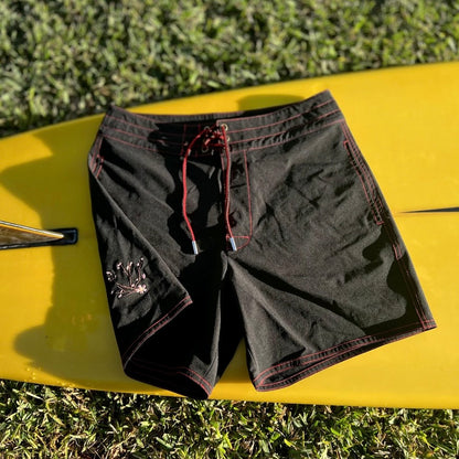 Bored Boardshorts | Black/Red