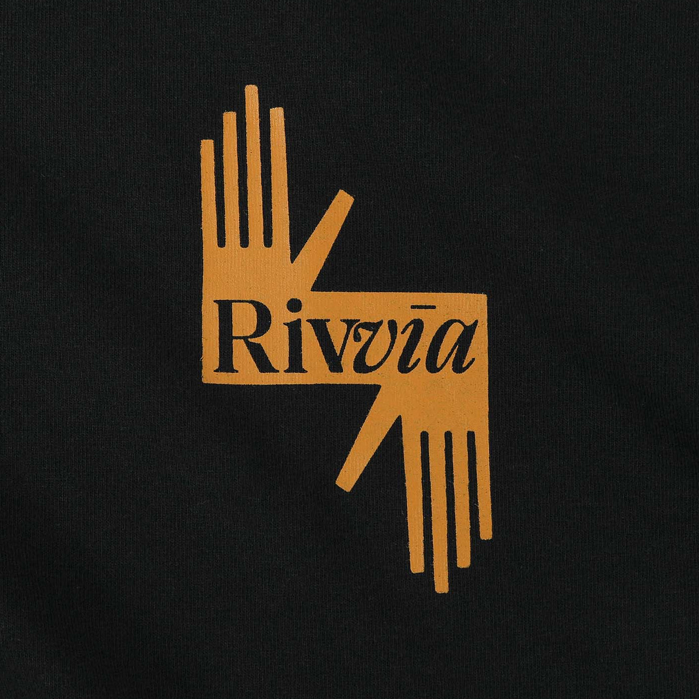 Rivvia Projects | Hands Down T Shirt | Black