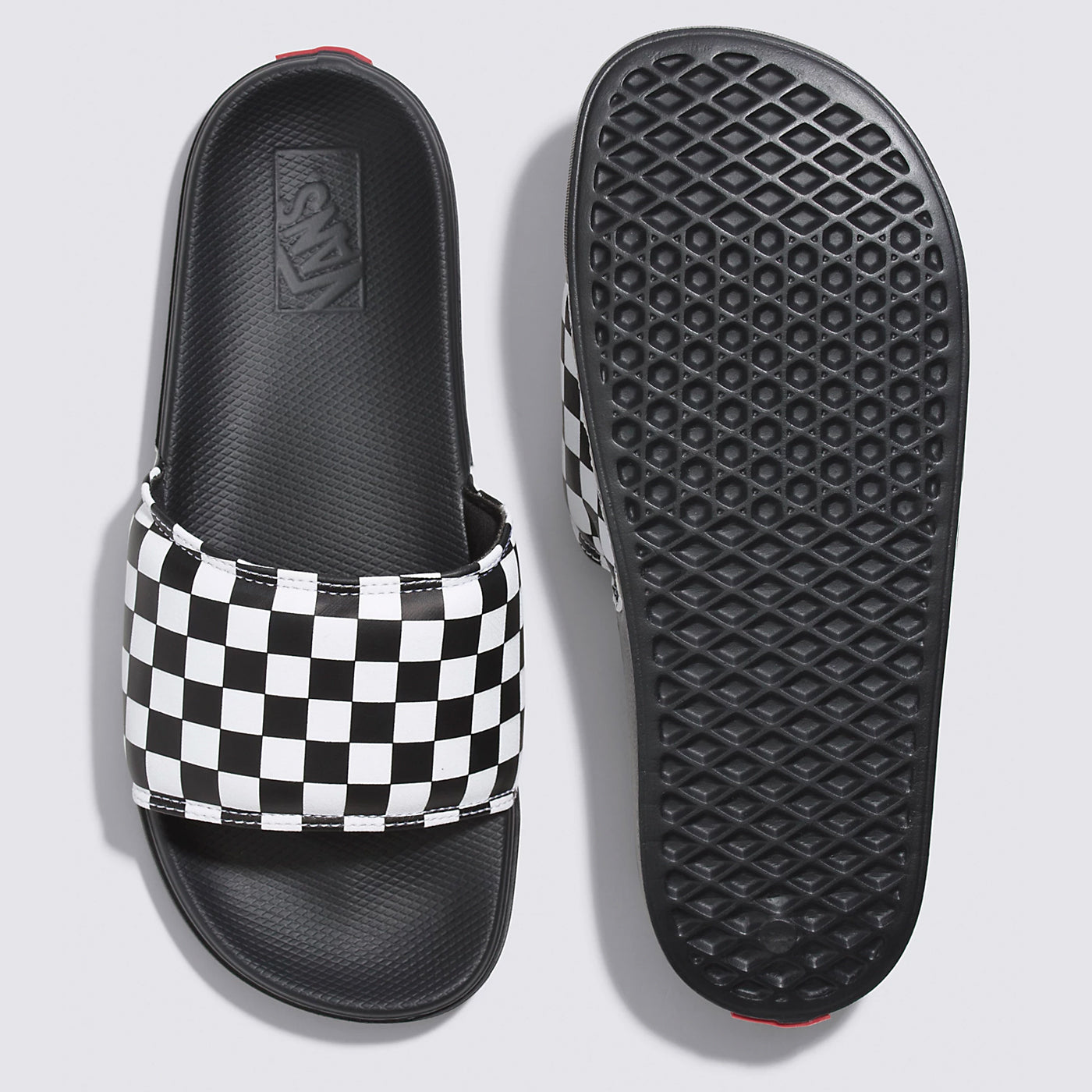 Vans La Costa Slide On Sandals Checkerboard