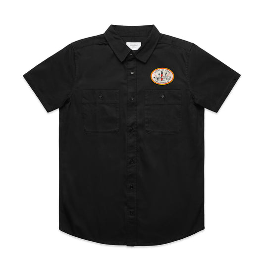 Icons S/S Shirt | Palm Springs (Black)
