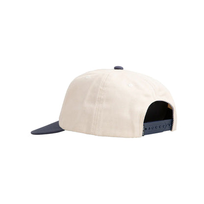 Dark Seas | Slanted Hat | White/Navy