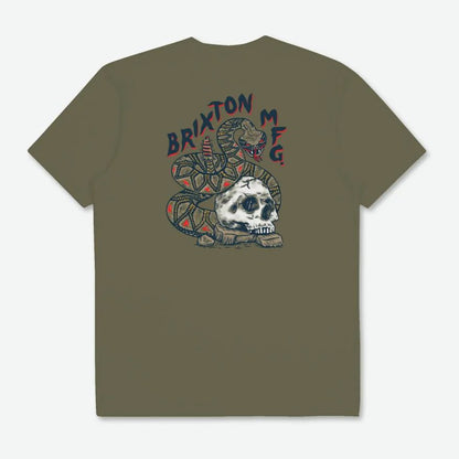 Brixton | Trailmoor Standard Tee | Olive Surplus